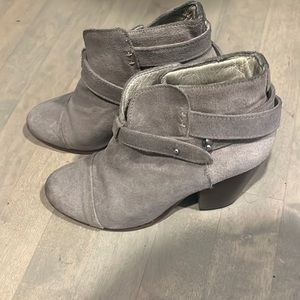 Grey rag and bone booties